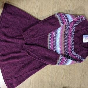 Girls sweater dress